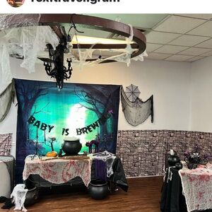 Halloween 8x8 backdrop